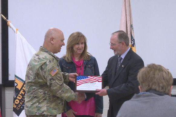 Guardsman Receives High Honors for His Service in the Community