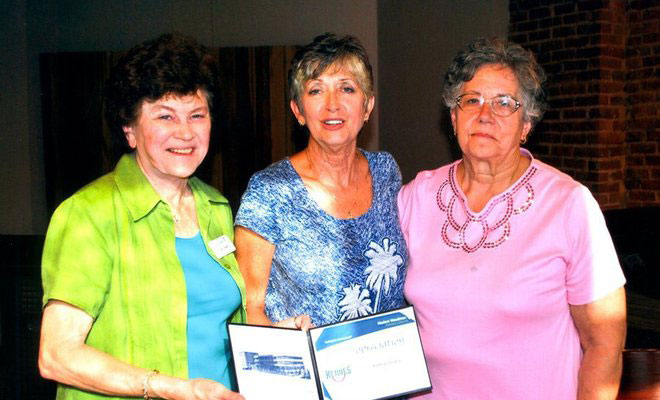 Fedele recognized for her many volunteer hours