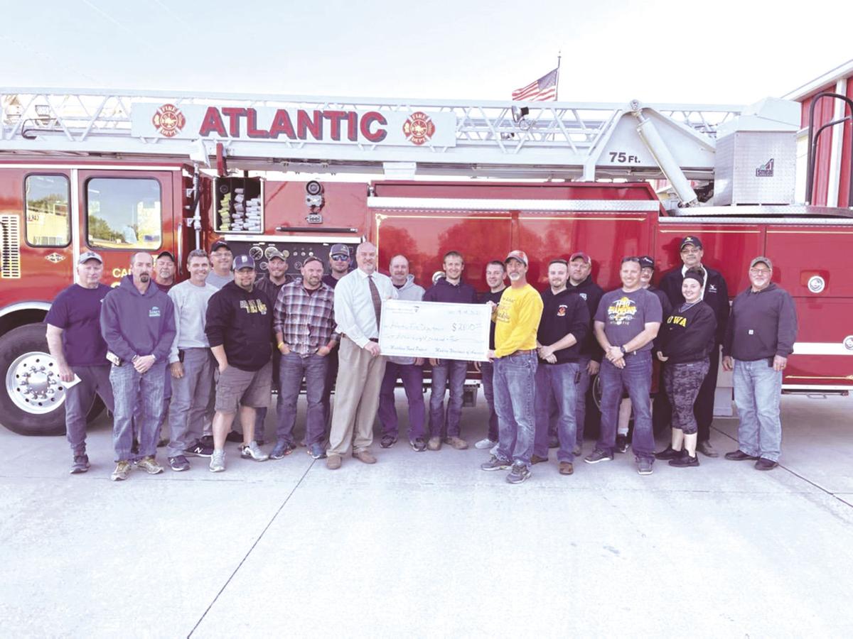 Modern Woodmen donate to Atlantic Fire Department