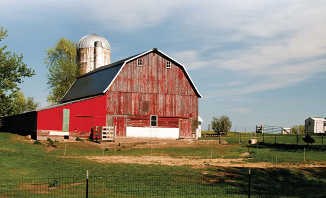 Purchase life insurance to provide an equal inheritance to your daughter, while keeping the farm intact.