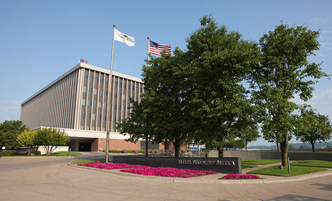 Modern Woodmen of America main building.